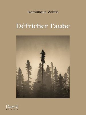 cover image of Défricher l'aube